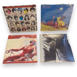 Bundle Vintage 1983 The Rolling Stones Bubble Gum Mini Albums Music Collection